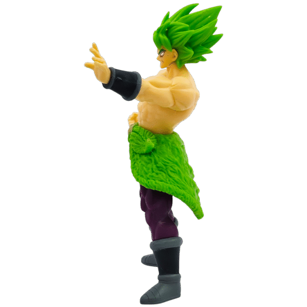 18CM Broly action figure Dragon Ball Super collectible in green-haired Super Saiyan form Let me know if you want similar content for bundle offers or category pages.