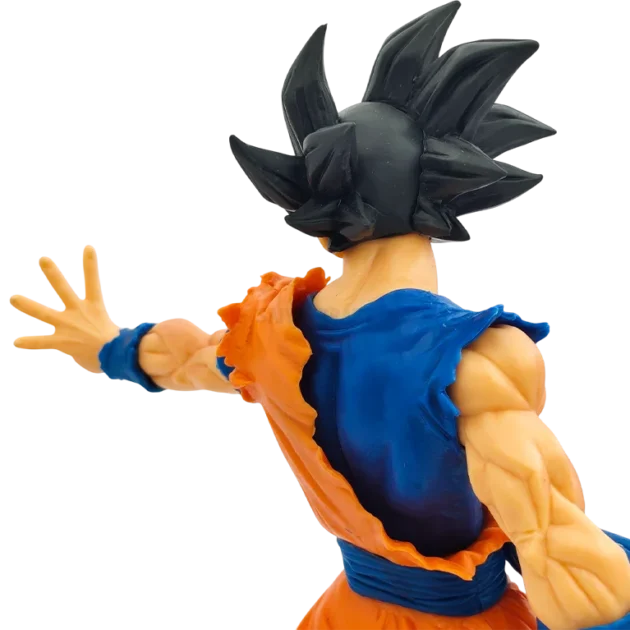 24CM Goku action figure from Dragon Ball Z in orange and blue outfit collectible statue