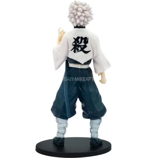 Sanemi Shinazugawa 16CM Wind Hashira action figure from Demon Slayer with Nichirin sword