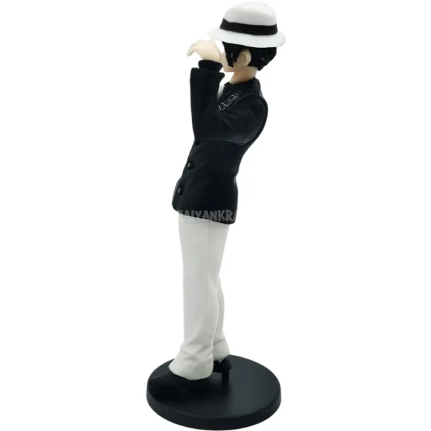 Muzan Kibutsuji 16CM figure Demon Slayer in black suit and white hat collectible